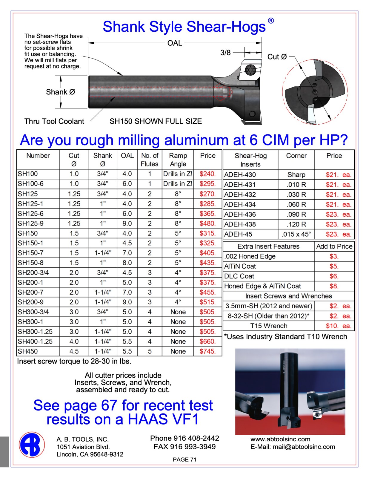 Shank Style Shear-Hogs catalog