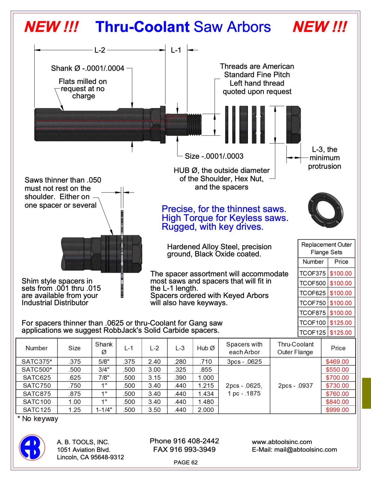 Saw Arbor catalog