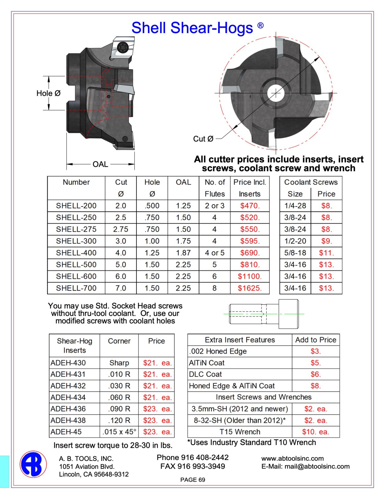 Shell Shear-Hogs catalog