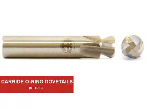 Metric Carbide O-Ring Dovetails
