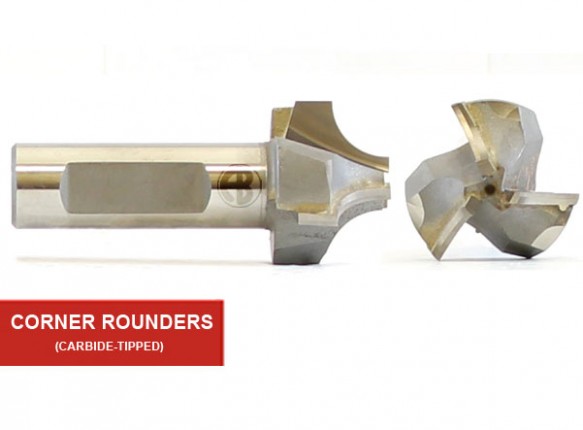 Carbide-Tipped Corner Rounders