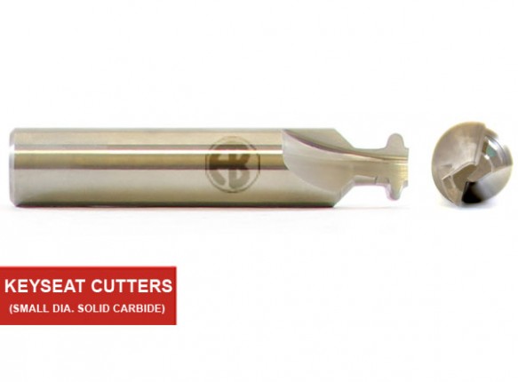 Small Diameter Solid Carbide Keyseat Cutters