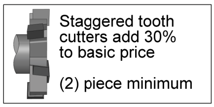 3/4" Diameter 3/16" Wide Cobalt KeySeat Cutter 606C Moon Cutter #CKY650 USA 